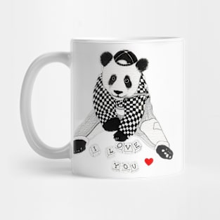 Baby Panda I love you Mug